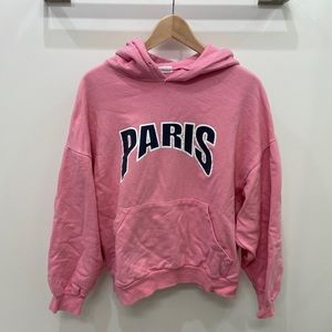 PINK PARIS HOODIE